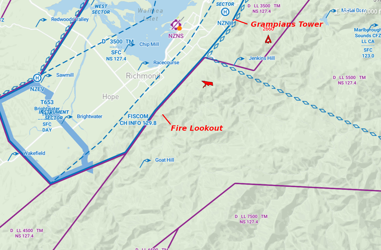 Barnicoat airspace Barnicoat airspace