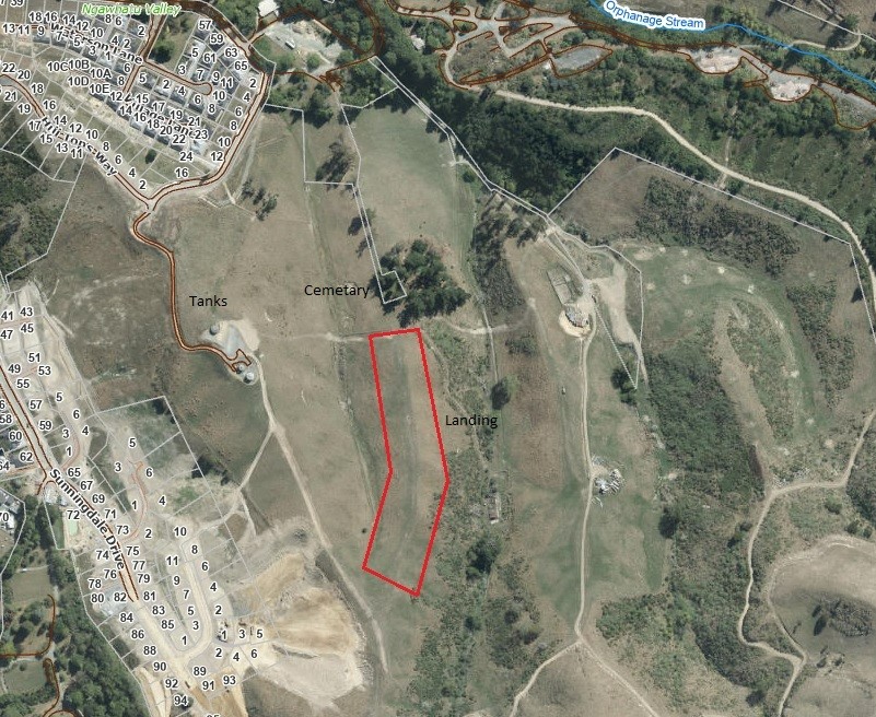 Barnicoat bombout cemetary-landing